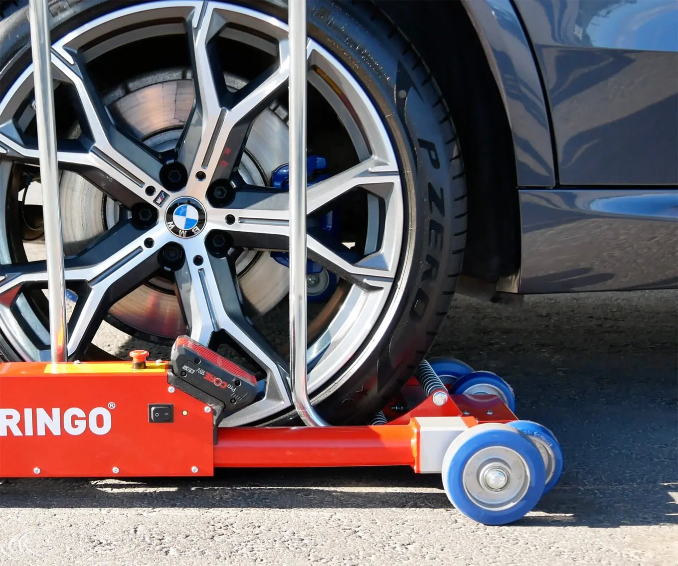 Stringo DuoMover - Rangieren von Fahrzeugen mit vier kontrollierten ...