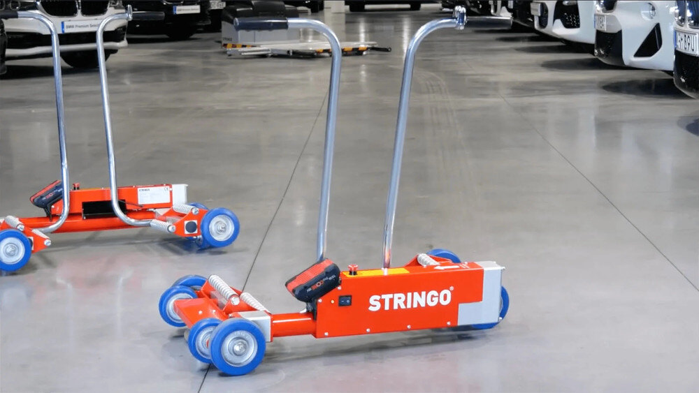 Stringo DuoMover - Rangieren von Fahrzeugen mit vier kontrollierten ...