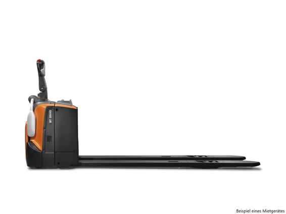 Elektrischer Niederhubwagen Niederhubwagen mit Plattform mieten (BJ: 2024)