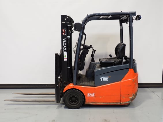 Elektro 3 Rad-Stapler Toyota 7FBEST15 (BJ: 2014)
