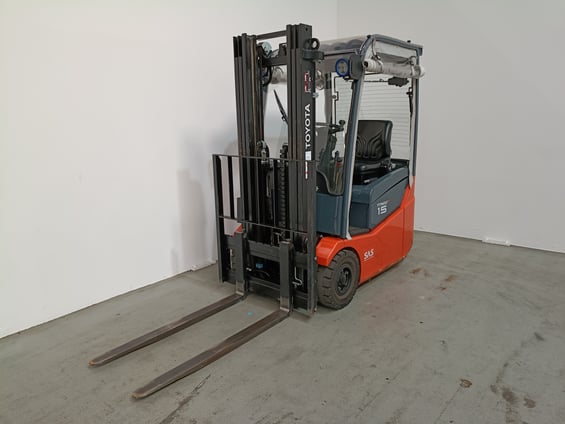 Elektro 3 Rad-Stapler Toyota 7FBEST15 (BJ: 2014)