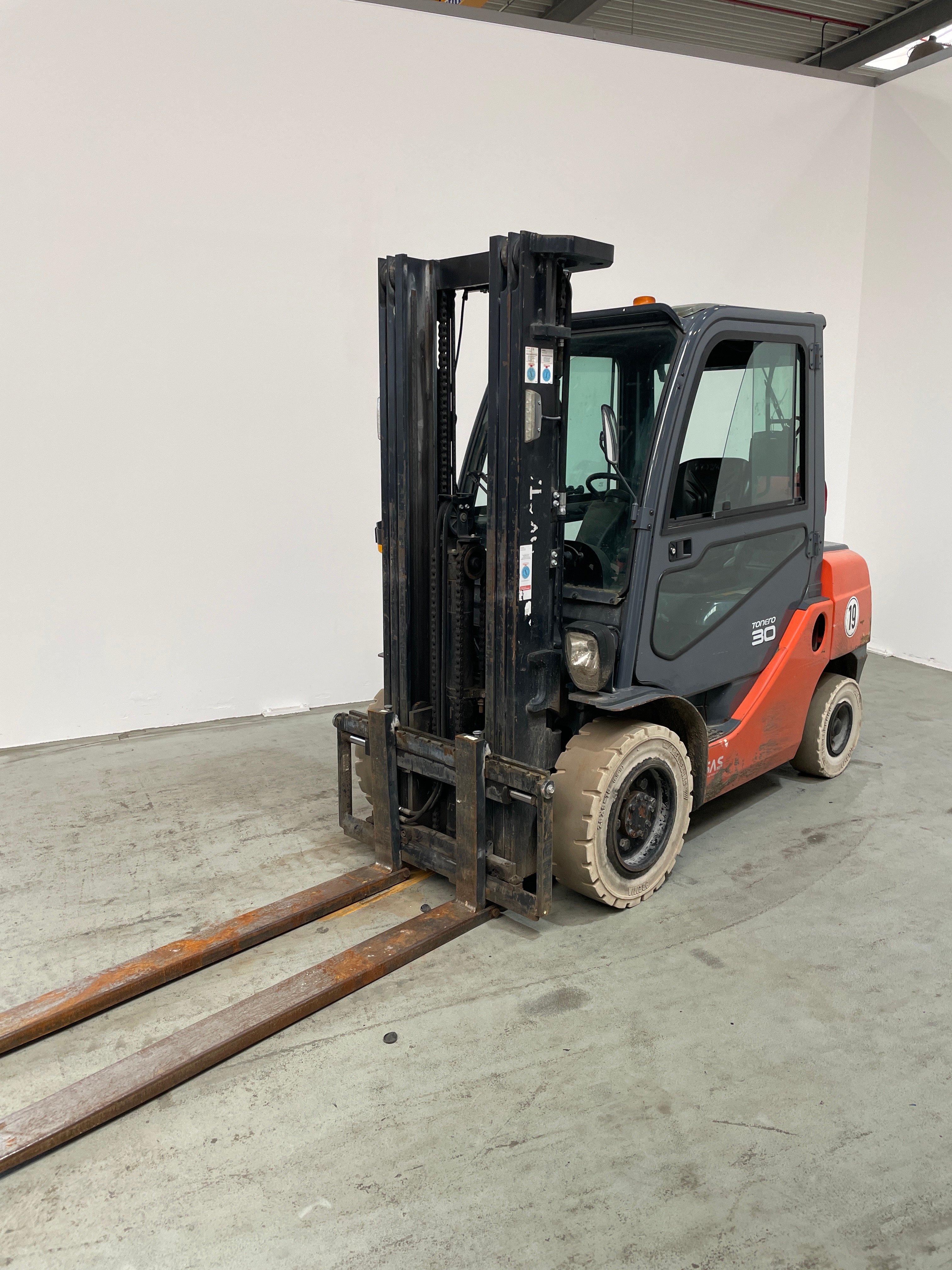 Treibgasstapler Toyota 02-8FGF30 (BJ: 2019)