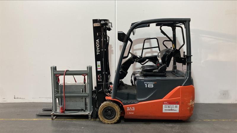 Elektro 3 Rad-Stapler Toyota 8FBE18T (BJ: 2019)