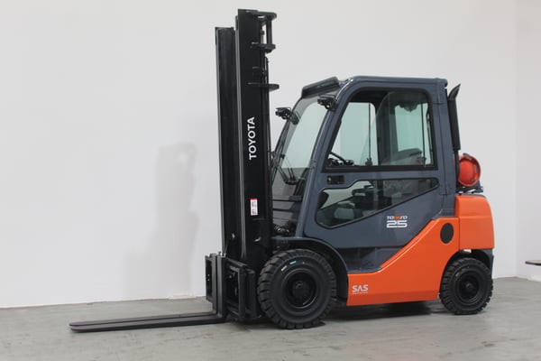 Treibgasstapler Toyota 02-8FGF25 (BJ: 2019)