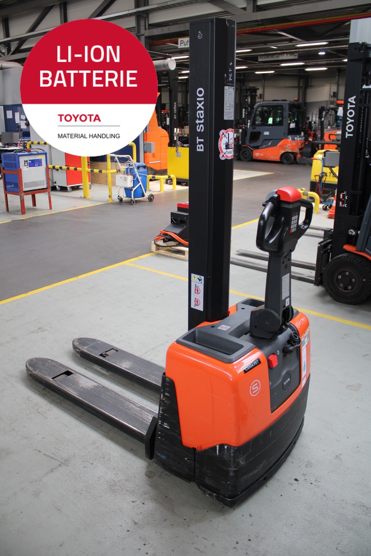 Elektrischer Hochhubwagen Toyota HWE100 (BJ: 2019)