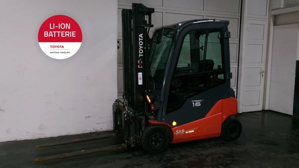 Elektro 4 Rad-Stapler Toyota 8FBMK16T (BJ: 2020)