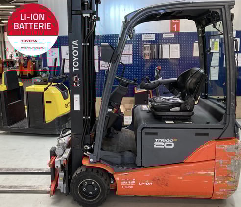 Elektro 3 Rad-Stapler Toyota 8FBE20T (BJ: 2020)