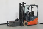 Elektro 3 Rad-Stapler Toyota 8FBE16T (BJ: 2020)