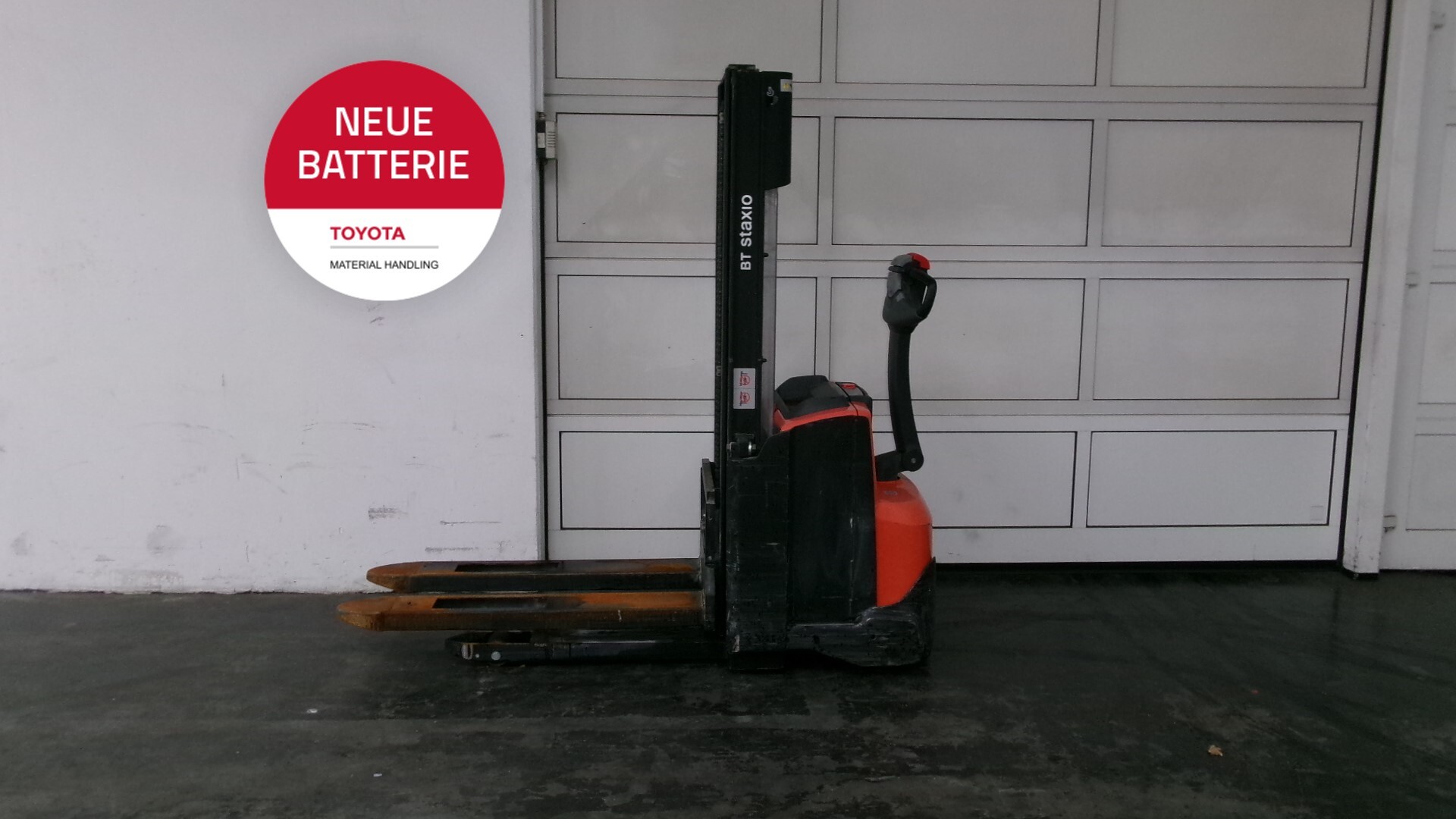 Elektrischer Hochhubwagen Toyota SWE100 (BJ: 2020)