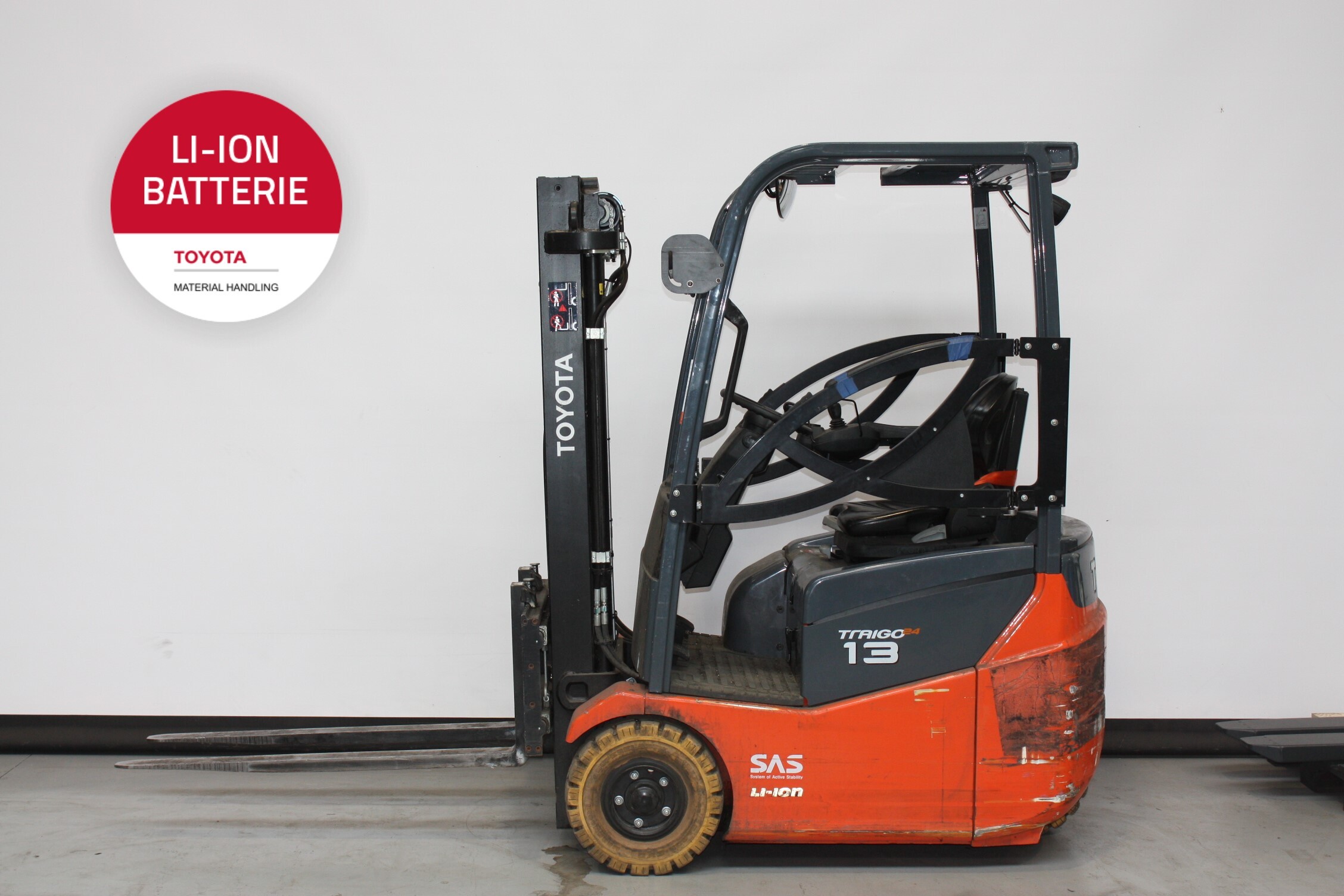 Elektro 3 Rad-Stapler Toyota 7FBEST13 (BJ: 2021)