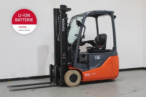 Elektro 3 Rad-Stapler Toyota 8FBEK16T (BJ: 2021)