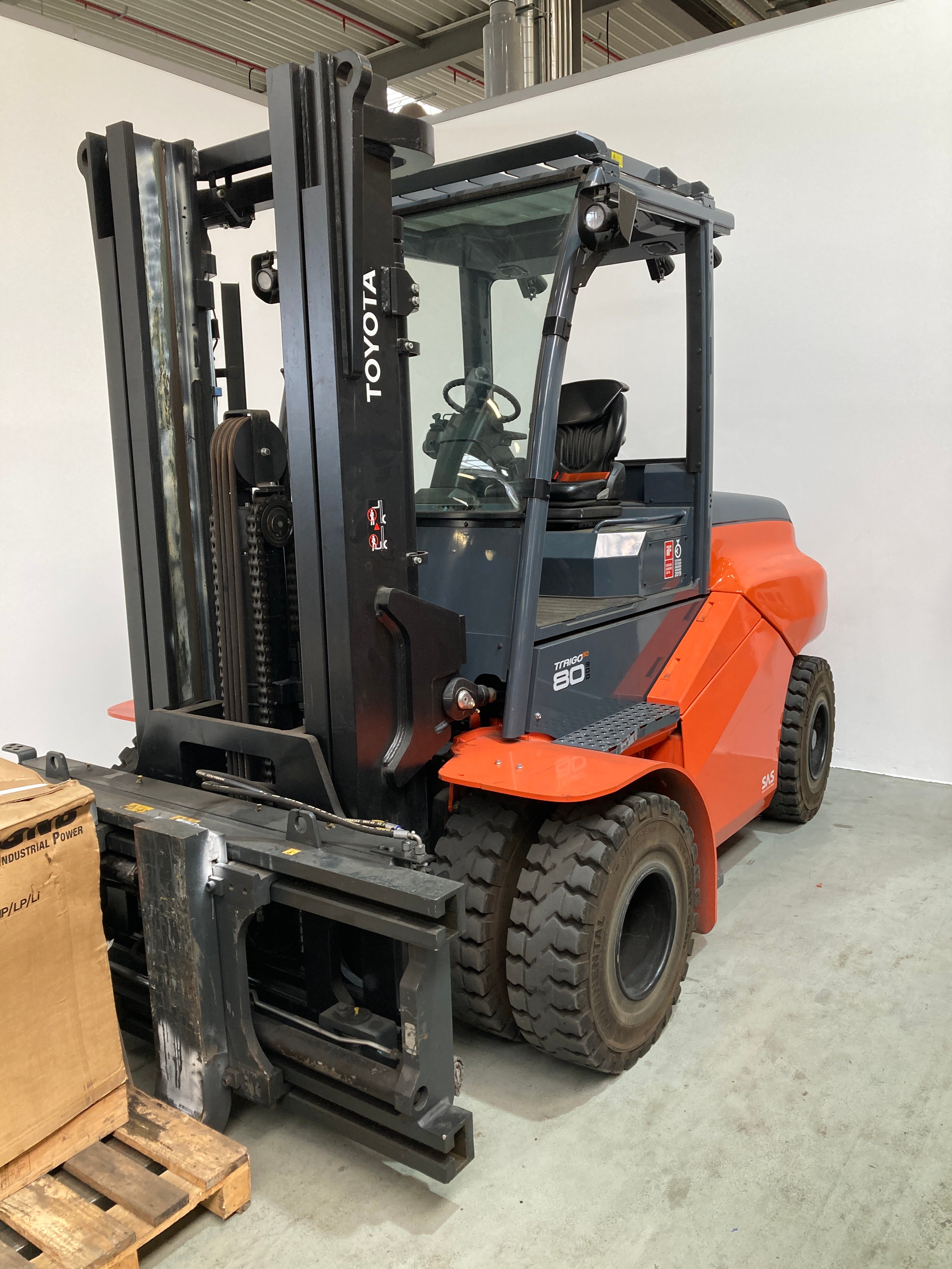 Elektro 4 Rad-Stapler Toyota 9FBH80T (BJ: 2021)