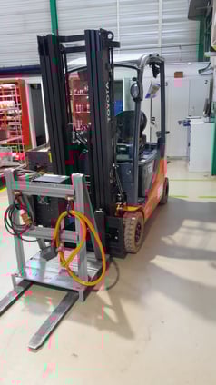 Elektro 4 Rad-Stapler Toyota 8FBM18T (BJ: 2021)
