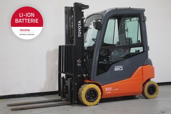 Elektro 4 Rad-Stapler Toyota 8FBM20T (BJ: 2022)