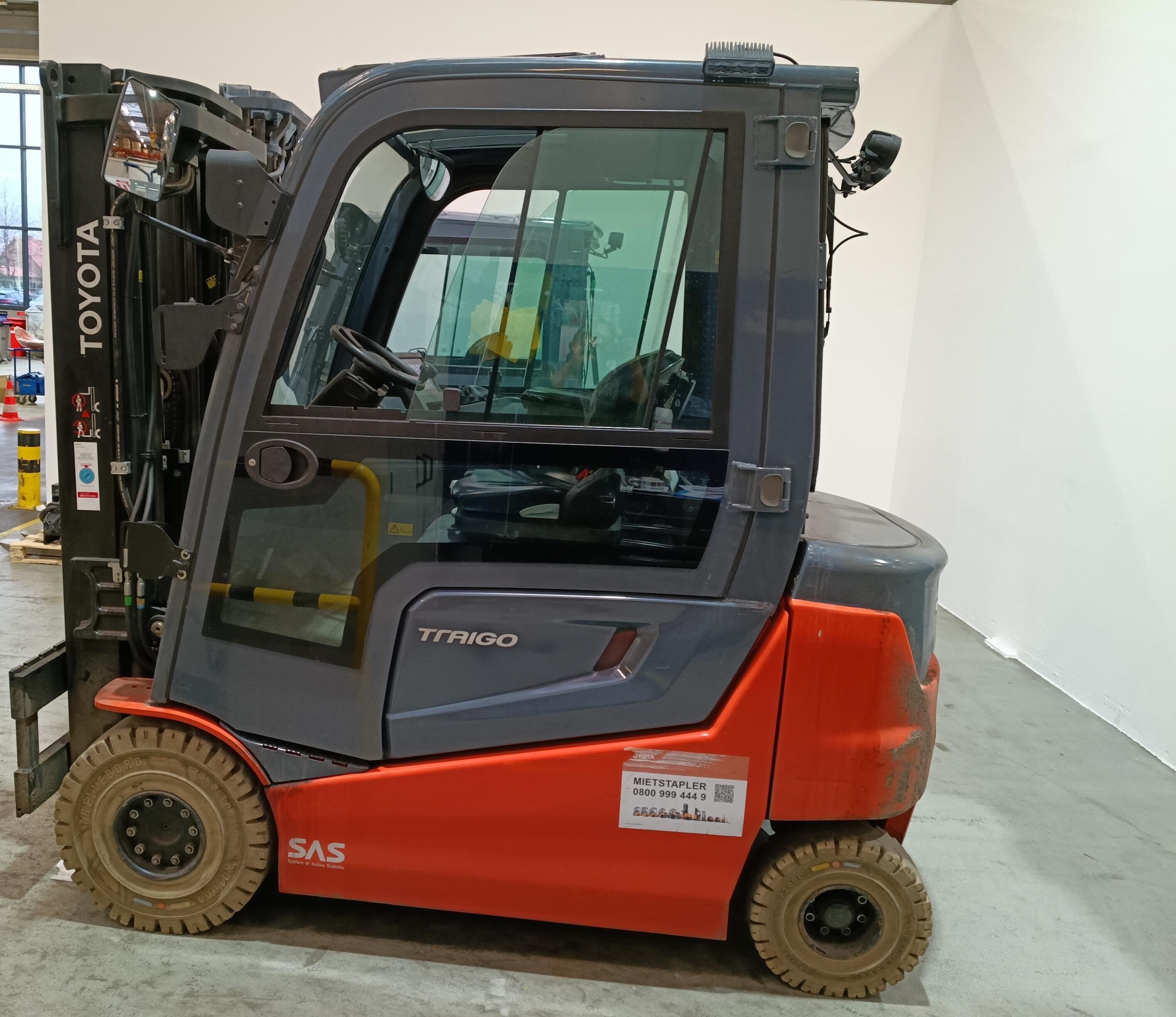 Elektro 4 Rad-Stapler Toyota 9FBM25T (BJ: 2023)