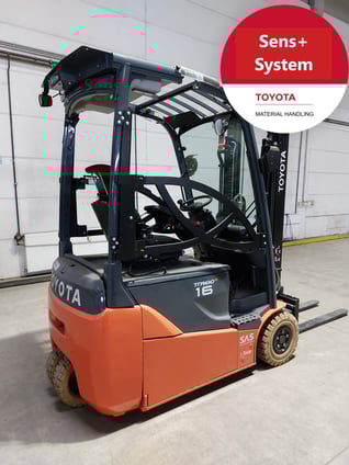 Elektro 3 Rad-Stapler Toyota 8FBE16T (BJ: 2024)