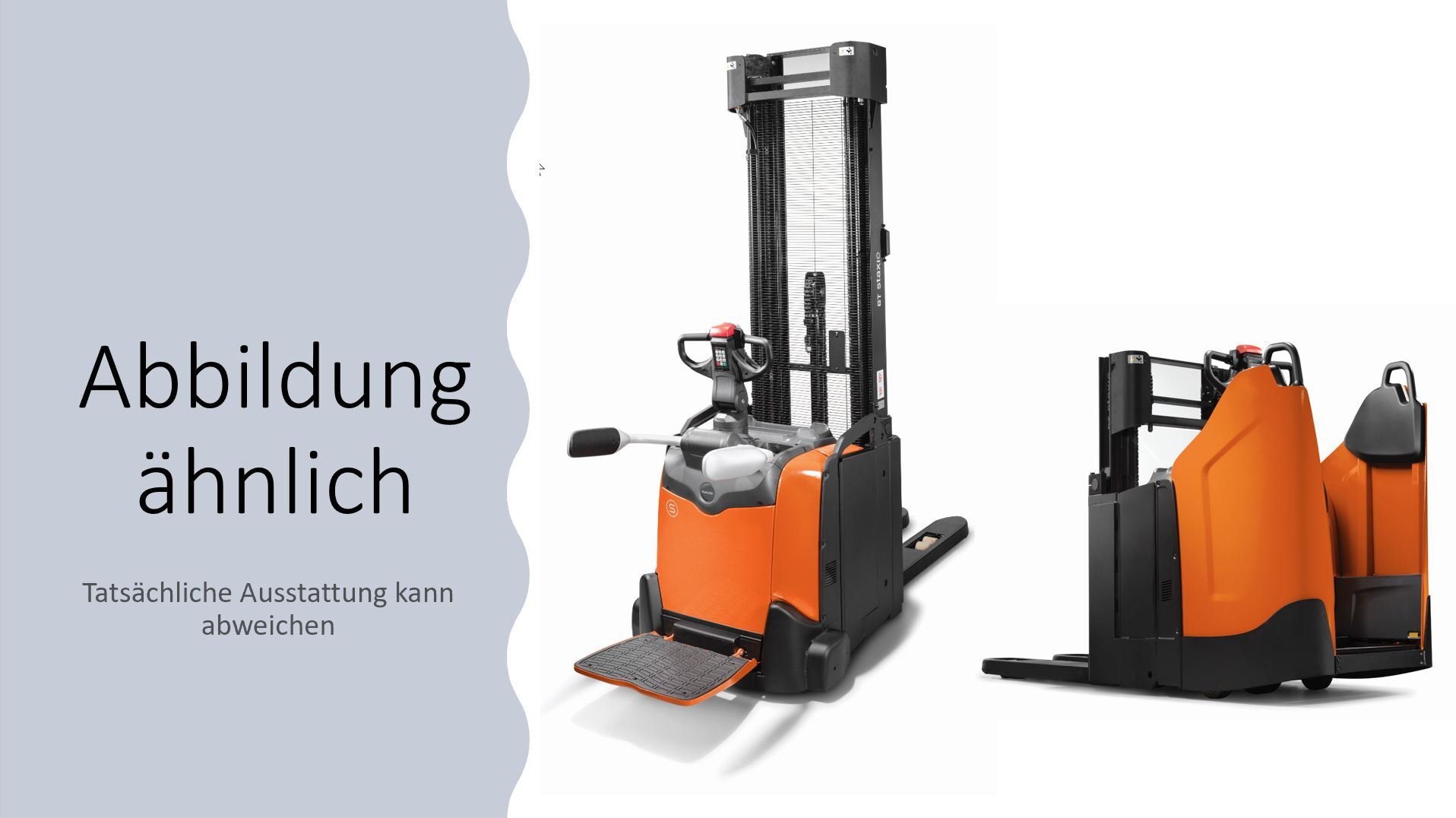 Elektrischer Hochhubwagen Toyota SPE160L (BJ: 2024)