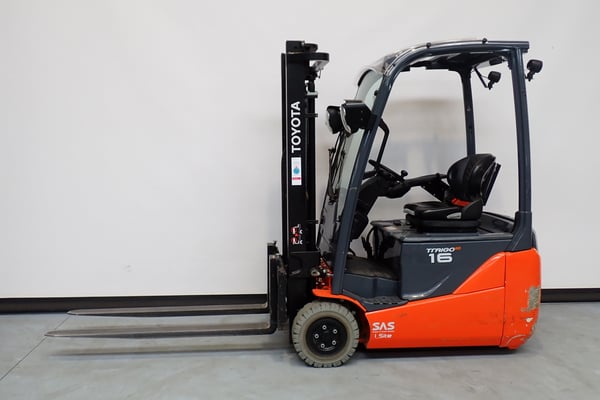 Elektro 3 Rad-Stapler Toyota 8FBEK16T (BJ: 2024)