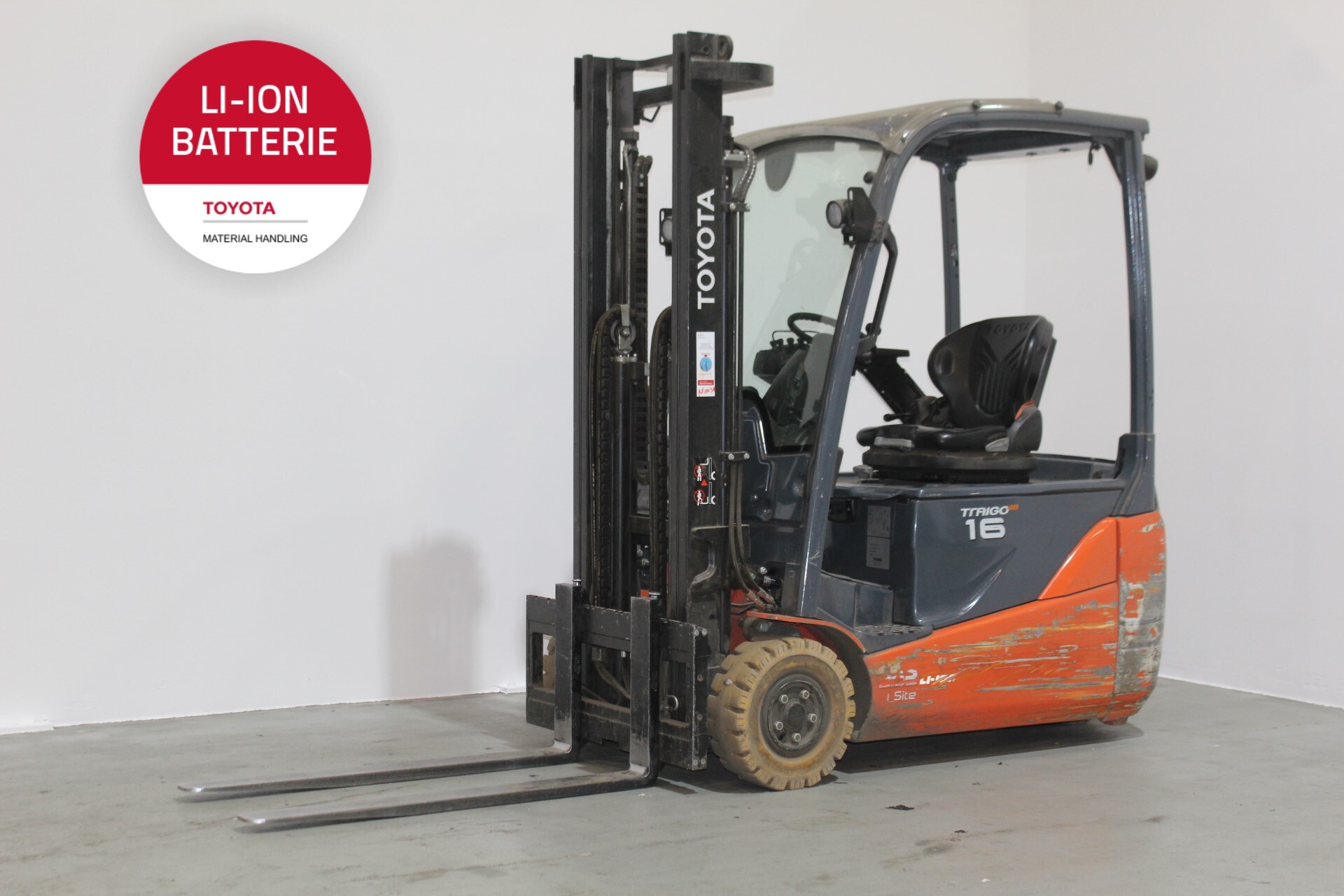 Elektro 3 Rad-Stapler Toyota 8FBE16T (BJ: 2025)