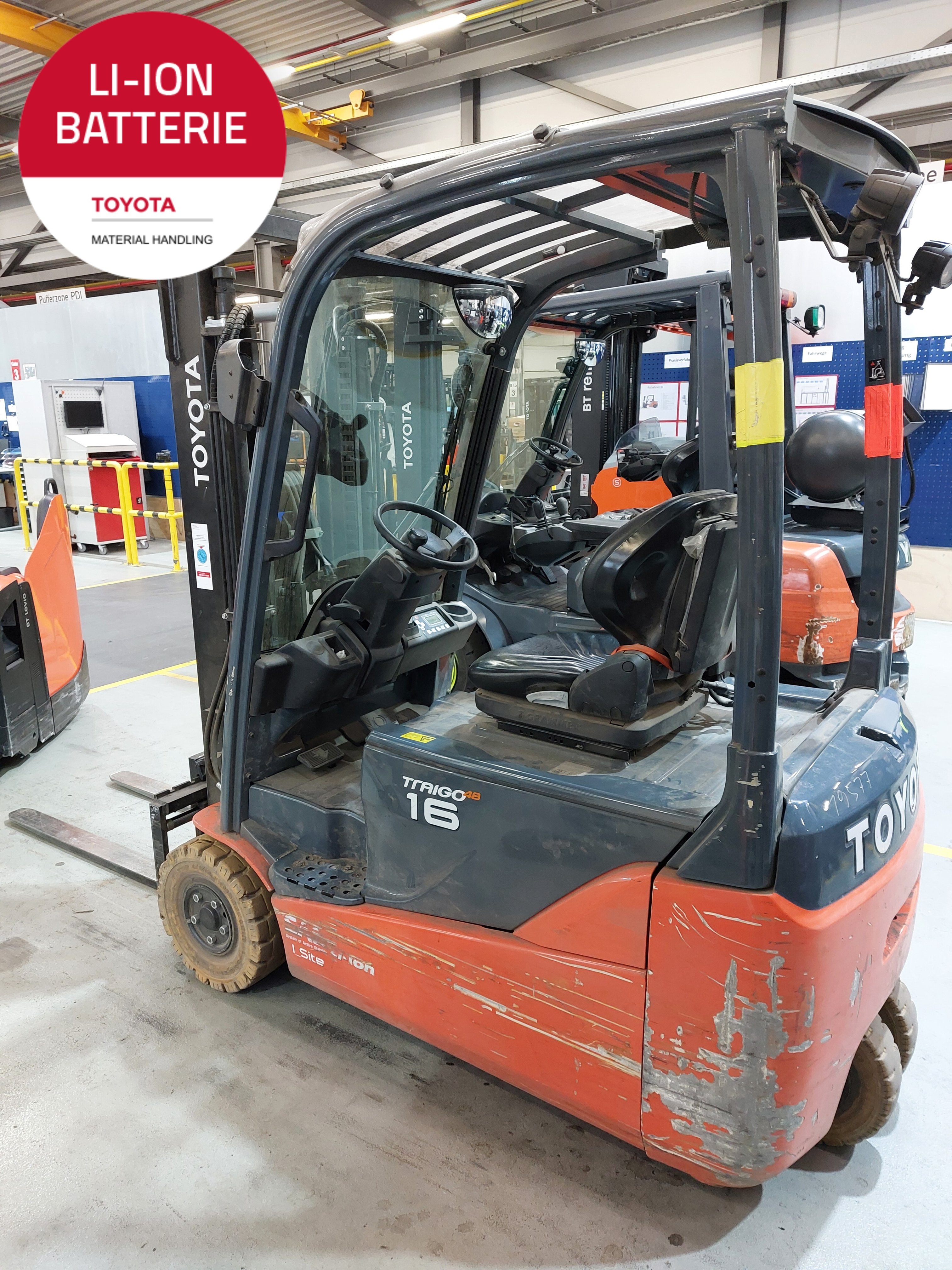 Elektro 3 Rad-Stapler Toyota 8FBE16T (BJ: 2025)