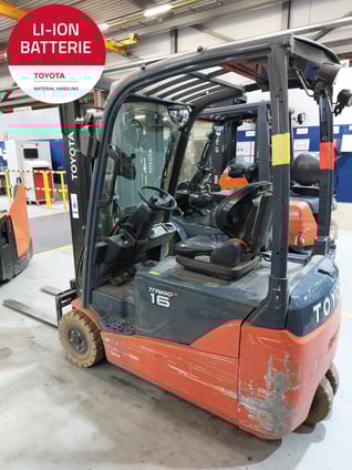 Elektro 3 Rad-Stapler Toyota 8FBE16T (BJ: 2025)