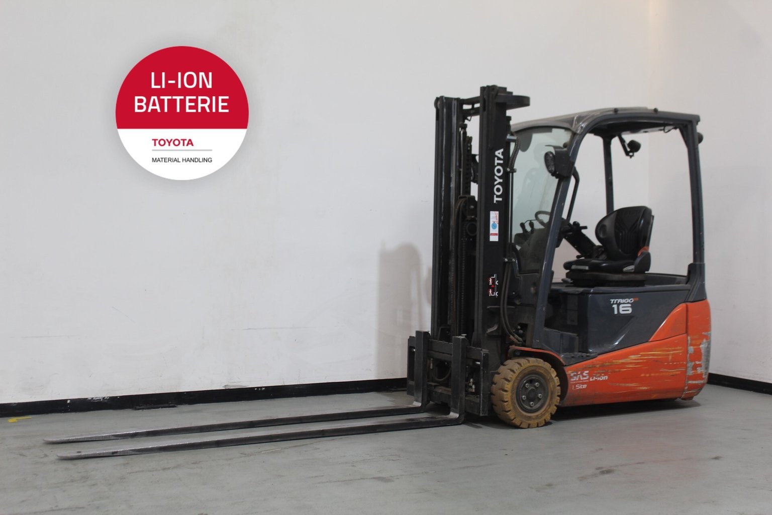 Elektro 3 Rad-Stapler Toyota 8FBE16T (BJ: 2025)